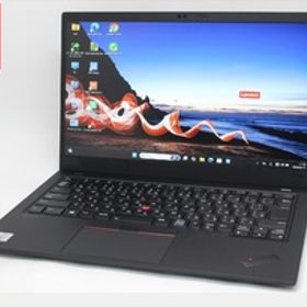 中古 フルHD 14型 Lenovo ThinkPad X1 Carbon Gen8 Win11 第10世代 i7-10610U 16GB NVMe 256GB-SSD カメラ LTE 無線Wi-Fi6 Office付 1856w