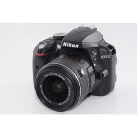 【中古】【外観並級】Nikon デジタル一眼レフカメラ D3300 18-55 VR IIレンズキット ブラック D3300LKBK