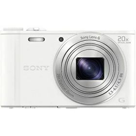 【中古】 ソニー デジタルカメラ Cyber-shot WX350 光学20倍 ホワイト DSC-WX350-W