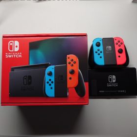 ニンテンドースイッチ(Nintendo Switch)のNintendo Switch Joy-Con(L) ネオンブルー/(R) ネ…(家庭用ゲーム機本体)
