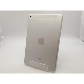 【中古】Apple au 【SIMロック解除済み】 iPad mini4（2015） 128GB シルバー MK772J/A【大須2】保証期間１ヶ月【ランクC】