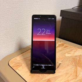 【SIMフリー】Xperia 10 II SOV43 ブラック 動作良好