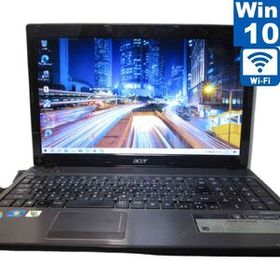 Acer Aspire 5741-N54E/K【Core i5 450M】 【Windows10 Home】MS 365 Office Web／充電可／Wi-Fi／HDMI／保証付 [95668]