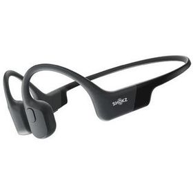 Shokz ショックス 骨伝導方式 Bluetoothヘッドホン イヤホン 耳かけ OpenRun Black SKZ-EP-000003