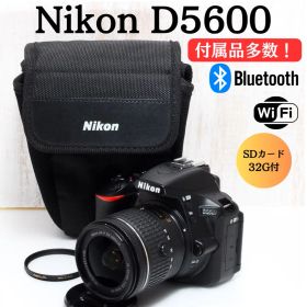 ✨初心者におすすめ✨ショット数少✨Wi-Fi バッグ付 Nikon D5600
