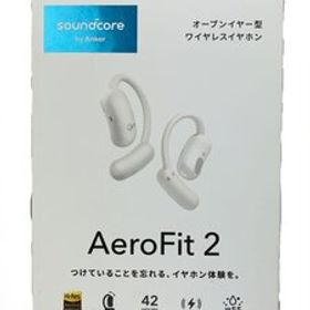 ANKER◆イヤホン Soundcore AeroFit 2 A3874N21 ワイヤレス IP55防水