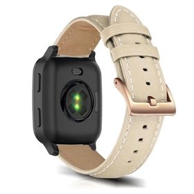 LanQii レザーバンド 20mm Garmin vivomove Trend/Sport/Garmin Vivoactive 5/Ven