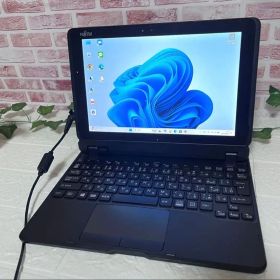 ★タブレット中古富士通SSD128GB★Q509/VE カメラ ノートPC228