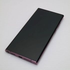 良品中古 Galaxy S22 Ultra SC-52C バーガンディ スマホ 白ロム 中古 あすつく 土日祝発送OK