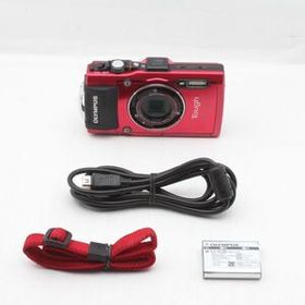 【良品】OLYMPUS オリンパス STYLUS TG-4 Tough レッド JS129-00960