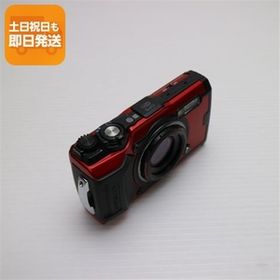 美品 TG-6 レッド 即日発送 OLYMPUS コンパクトデジタルカメラ あすつく 土日祝発送OK