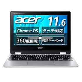 ◆Chromebook Acer 11.6型 ノートパソコン Spin 311 MediaTek M8183C 4GBメモリ 32GB eMMC 360°ヒンジ 英語キーボード タッチパネル搭載 CP311-3H-A14N/E