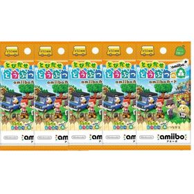 【5パックセット】『とびだせ どうぶつの森 amiibo+』amiiboカード 1パック3枚入り