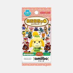 【1パック】Nintendo どうぶつの森amiiboカード 第４弾 1パック3枚入り