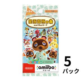 どうぶつの森amiiboカード 第5弾 5パックセット