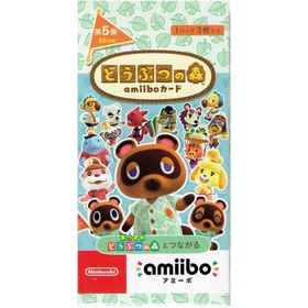 Nintendo どうぶつの森amiiboカード 第５弾 BOX 25パック入り