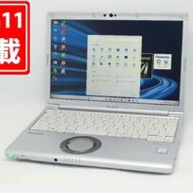 訳有 フルHD対応WUXGA 12型 Panasonic Let's note CF-SV7R Windows11 第8世代 i5-8350U 8GB 256GB-SSD カメラ 無線 Office付き 管:1101m