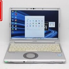 中古 フルHD対応 12.1型 Panasonic Let's note CF-SV7UFKVS Windows11 八世代 i7-8650U 16GB 512GB-SSD カメラ LTE 無線 Office付 管:1555j