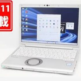 中古 フルHD対応WUXGA 12型 Panasonic Let's note CF-SV7HF4VS Windows11 第8世代 i5-8250U 8GB 256GB-SSD カメラ LTE 無線 管:1802m