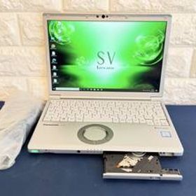 【★SV7/DVDモデル 使用20H 新古品】 Panasonic Let's note CF-SV7RDAVS /Core i5 8350U/8GBメモリ＋Nvme 256GB・SSD/12.1型