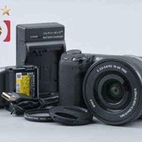 【中古】SONY ソニー α NEX-5R パワーズームレンズキット ブラック シャッター回数僅少