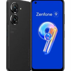 【中古】【安心保証】 Zenfone 9 ZF9-BK8S256[256GB/8GB] SIMフリー ミッドナイトブラック