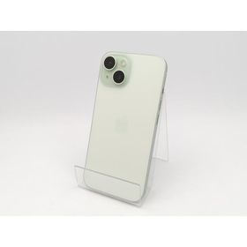 【中古】Apple 国内版 【SIMフリー】 iPhone 15 128GB グリーン MTMM3J/A【ECセンター】保証期間１ヶ月【ランクB】