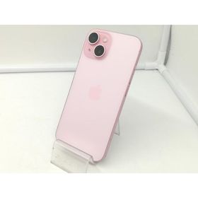 【中古】Apple 国内版 【SIMフリー】 iPhone 15 256GB ピンク MTMP3J/A【札幌】保証期間１ヶ月【ランクC】