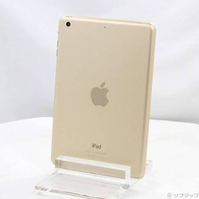 〔中古〕Apple(アップル) iPad mini 3 64GB ゴールド FGY92J／A Wi-Fi〔305-ud〕