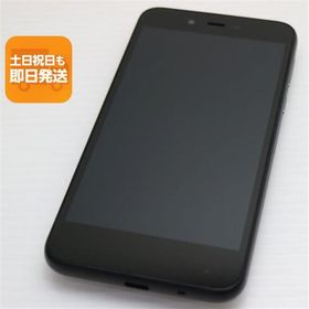 超美品 702SH AQUOS sense basic ブラック スマホ 本体 白ロム 中古 あすつく 土日祝発送OK