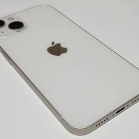 送料無料 美品 傷無し iPhone 13 スターライト 128GB ネットワーク利用制限○ 残債無し