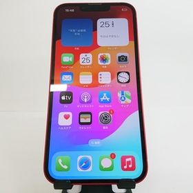 iPhone13 128GB SIMフリー レッド 送料無料 即決 本体 c03221