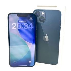 【送料無料】動作確認済み Apple iPhone13 MLNH3J/A AU○端 最大容量88％ 256GB ミッドナイト