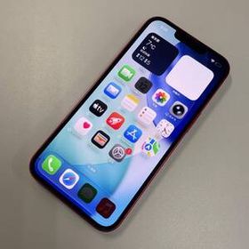 au iPhone 13 256GB レッド MLNL3J/A A2631 SIMロック解除済