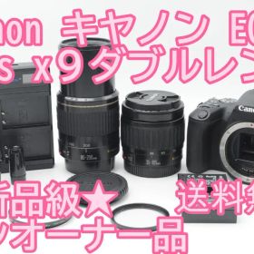 ★ほぼ新品⑥★新春初売りSALE★ Canon EOS Kiss x9 ダブル