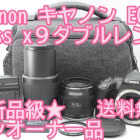 ★新品級③★卒業・入学式に！★ Canon EOS Kiss x9 ダブル