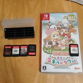 Switch用の牧場物語 再会のミネラルタウンと4つのゲームカード