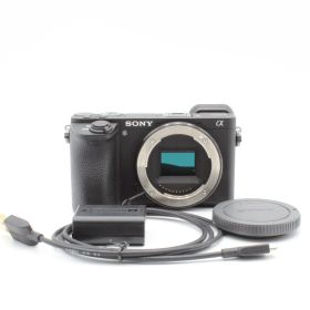 シャッター枚数6,922枚■極上品■ SONY デジタル一眼カメラ「α6500」ボディSONY α6500 ILCE-6500 No.C02671