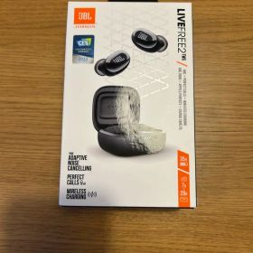 【消毒済】JBL LIVE FREE2 ワイヤレスイヤホン ブラック