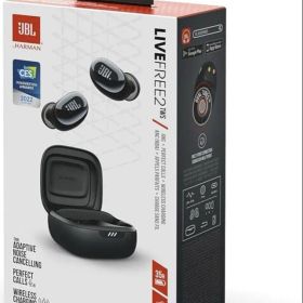 ワイヤレスイヤホン 本体 ケース・説明書完備 JBL LIVE FREE 2