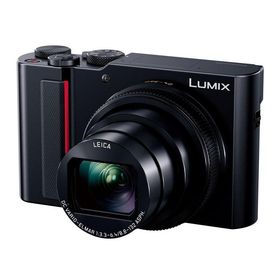 【中古】パナソニック コンパクトデジタルカメラ ルミックス TX2 光学15倍 ブラック DC-TX2-K