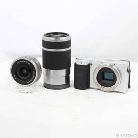 〔中古〕SONY(ソニー) α6400 ILCE-6400Y ダブルズームレンズキット シルバー〔258-ud〕