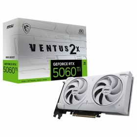 GeForce RTX 5060 Ti 8G VENTUS 2X OC WHITE PLUS MSI ホワイト [グラフィックボード]【KK9N0D18P】