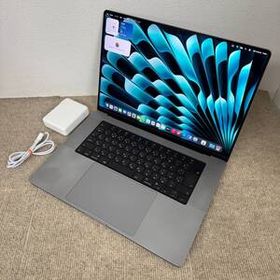 【送料無料】Apple MacBook Pro 16(2021, A2485) M1 Max / RAM 64GB / SSD 1TB / スペースグレー / 充放電回数 : 419 [MC138]