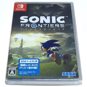 ■【新品未開封】ソニックフロンティア Switch SONIC FRONTIERS 初回 ソニック・ザ・ヘッジホッグ オープンワールドアクション ■