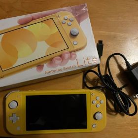 Nintendo Switch Lite イエロー 本体 充電器、外箱付き