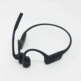 ◇【Shokz(ショックス)】OpenComm2 UC ワイヤレス骨伝導ヘッドセット SKZ-EP-000024 イヤホン ブラック