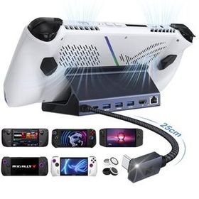 iVANKY 4K@144Hz ドック ROG Ally X/Legion Go/Steam Deck OLED/MSI Claw