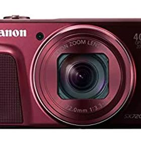 【中古】「非常に良い」Canon デジタルカメラ PowerShot SX720 HS レッド 光学40倍ズーム PSSX720HSRE
