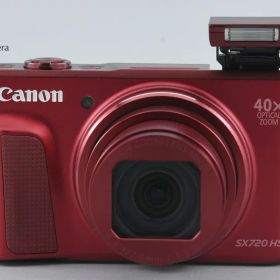 【中古】Canon キヤノン PowerShot SX720 HS レッド コンパクトデジタルカメラ 元箱付き